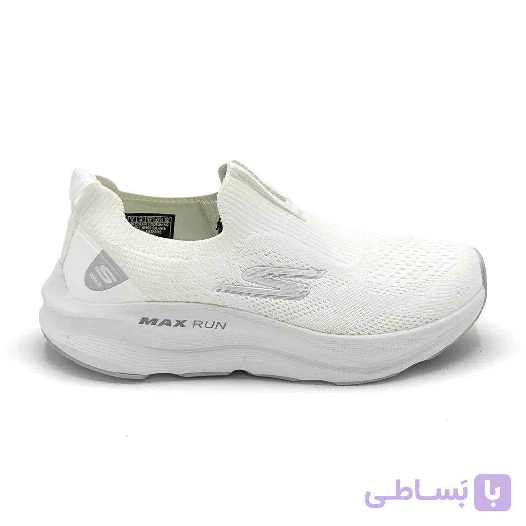 کفش زنانه اسکچرز سفید SKECHERS Max Run — تصویر 1