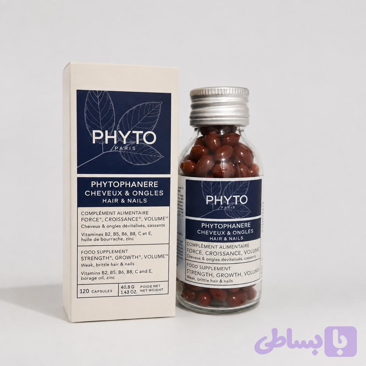 قرص مکمل تقویت مو و ناخن (فیتو_فانر) 120 عددی فیتو_PHYTO (ایتالیا طرح جدید)