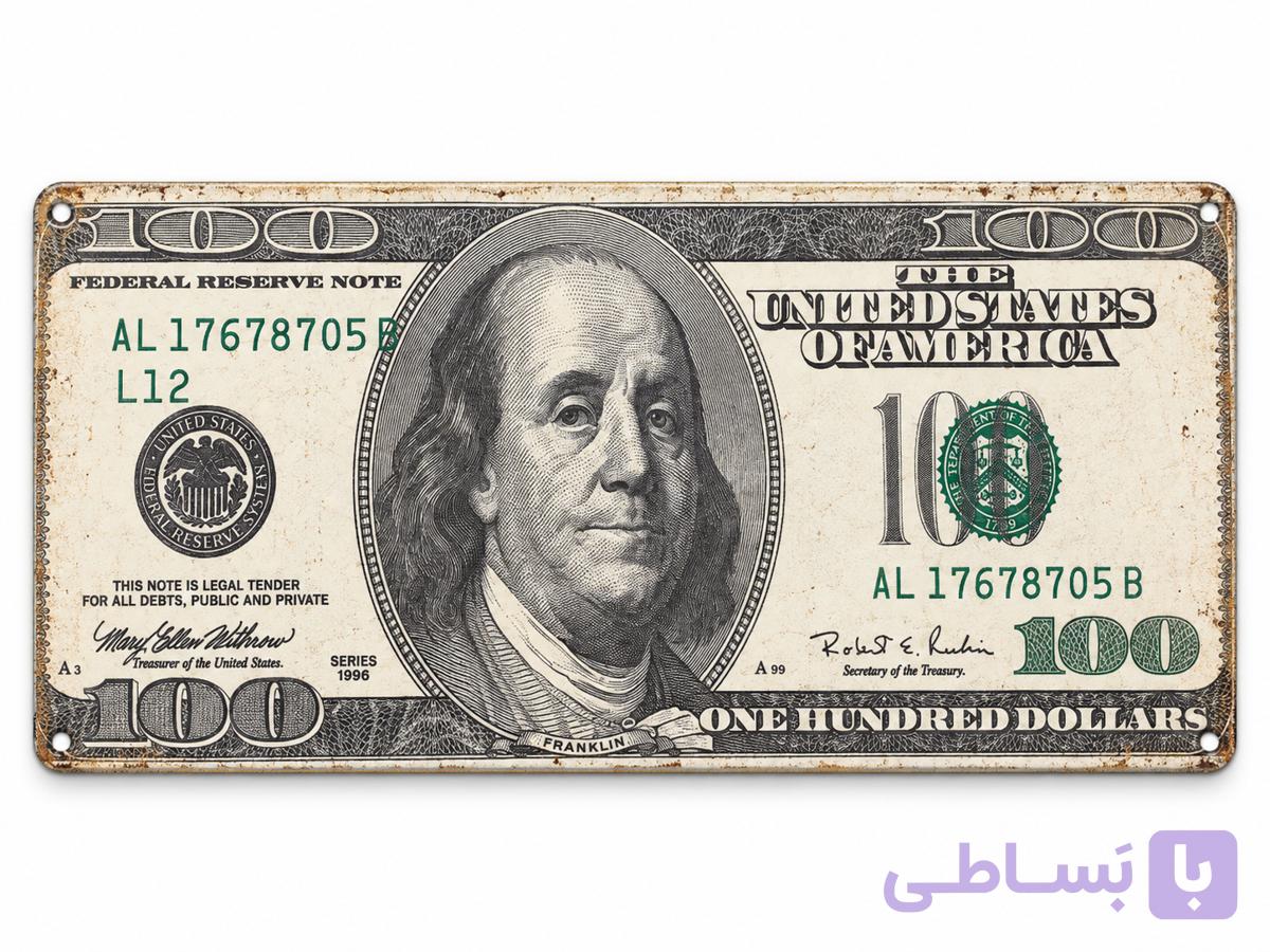 تابلو دیواری طرح دلار