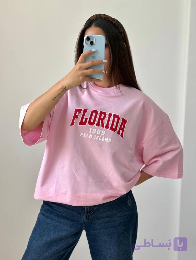 تیشرت باکسی FLORIDA کد 112 — تصویر 1