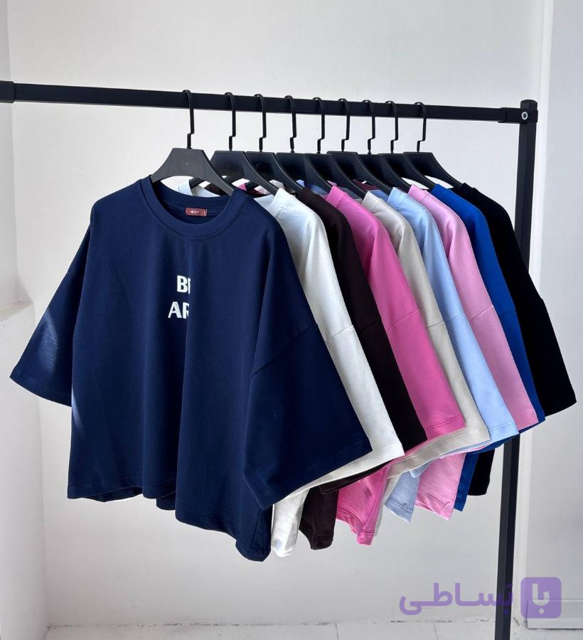 تیشرت باکسی BE ART کد 121 — تصویر 1
