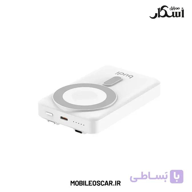 پاوربانک بودی مدل Budi PB809W ظرفیت 10000 توان 22.5 وات — تصویر 1