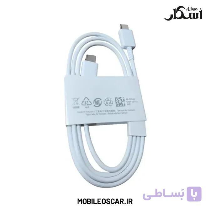 کابل شارژر سامسونگ تایپ سی (فست شارژ سه آمپر) — تصویر 1