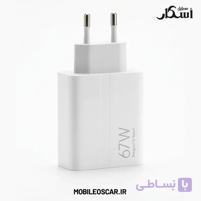 آداپتور و شارژر 67 وات شیائومی اورجینال — تصویر 1