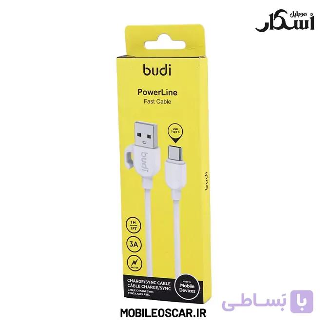 کابل تایپ سی فست شارژ 3 آمپر بودی DC227T10 طول 1 متر — تصویر 1