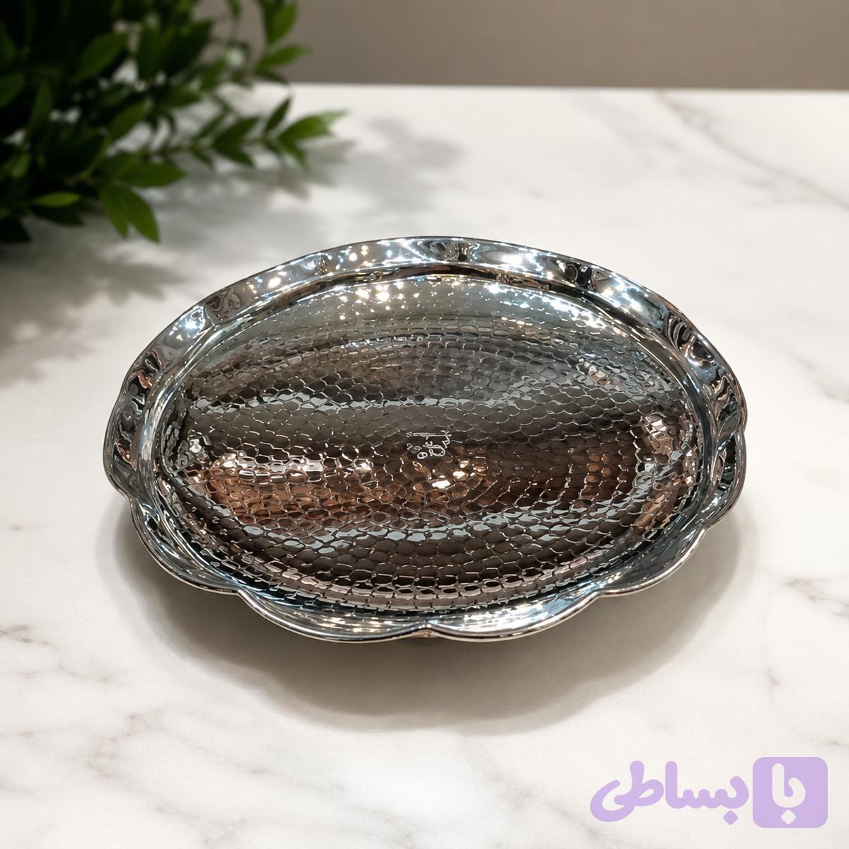پیش دستی مس کروم
