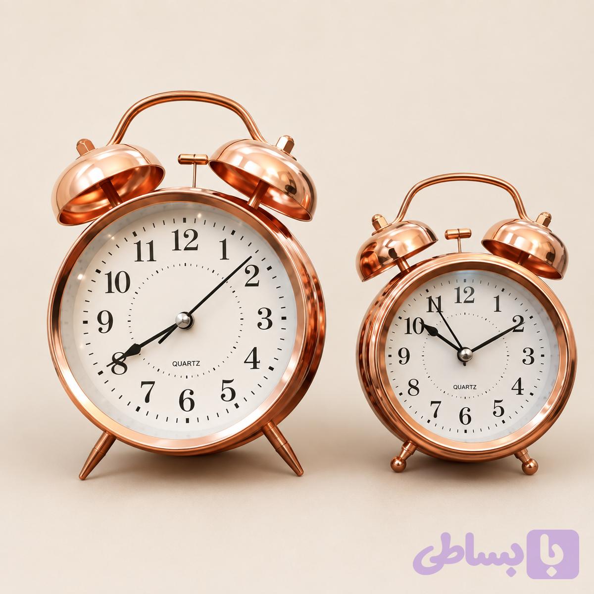 ساعت رومیزی زنگدار سایز بزرگ