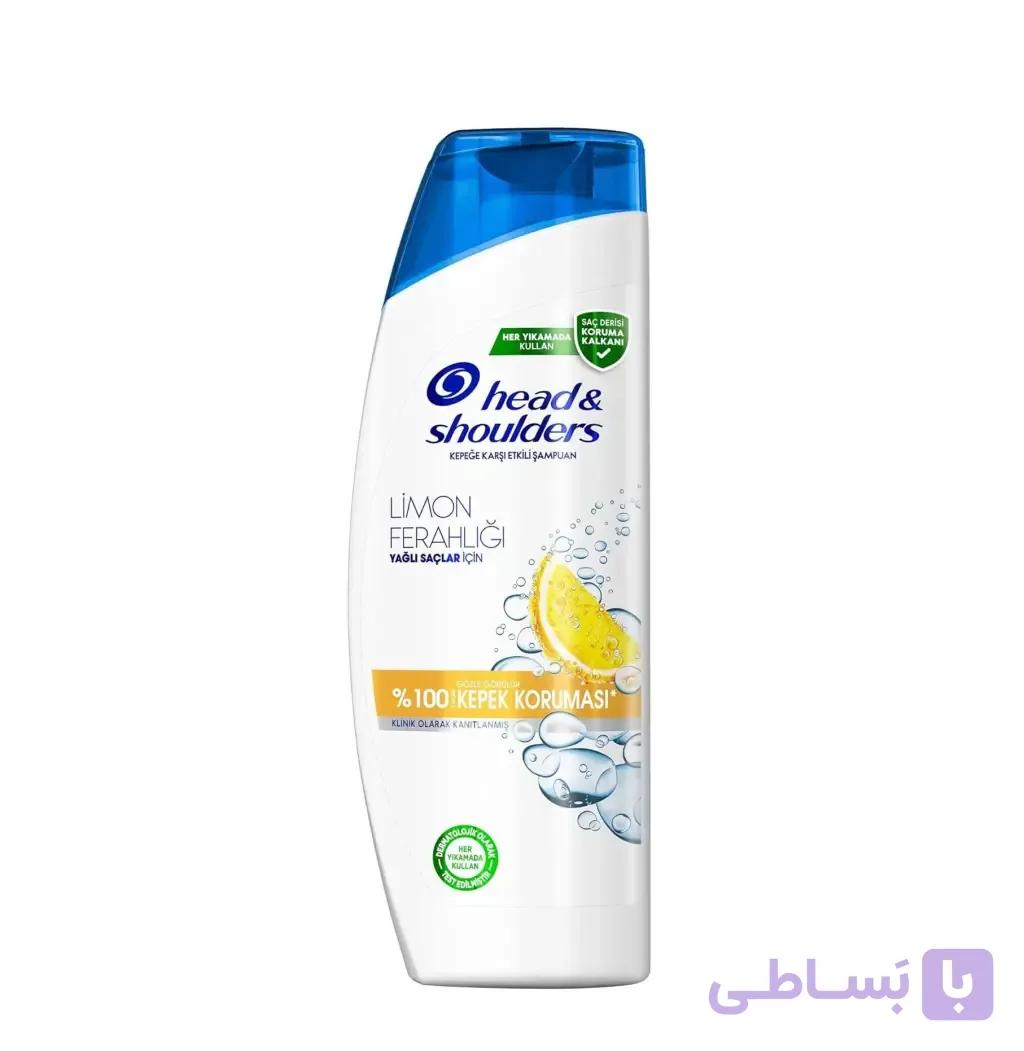 شامپو هد اند شولدرز Head&amp;shouldersضد شوره مناسب موهای چرب حاوی عصاره لیمو