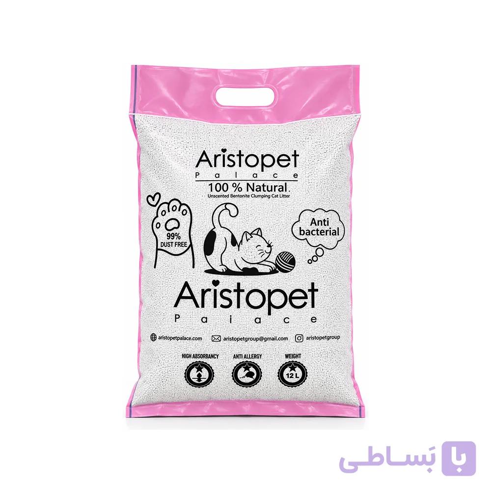 خاک گربه اقتصادی ساده آریستو پت ۱۰ کیلویی (۱۲ لیتری)