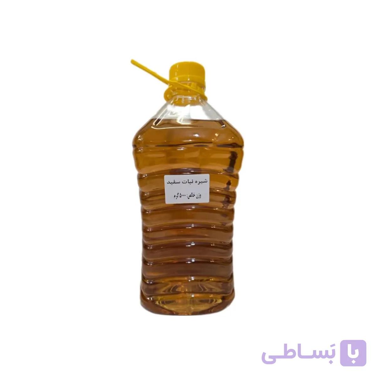 شیره نبات سفید 5 کیلویی