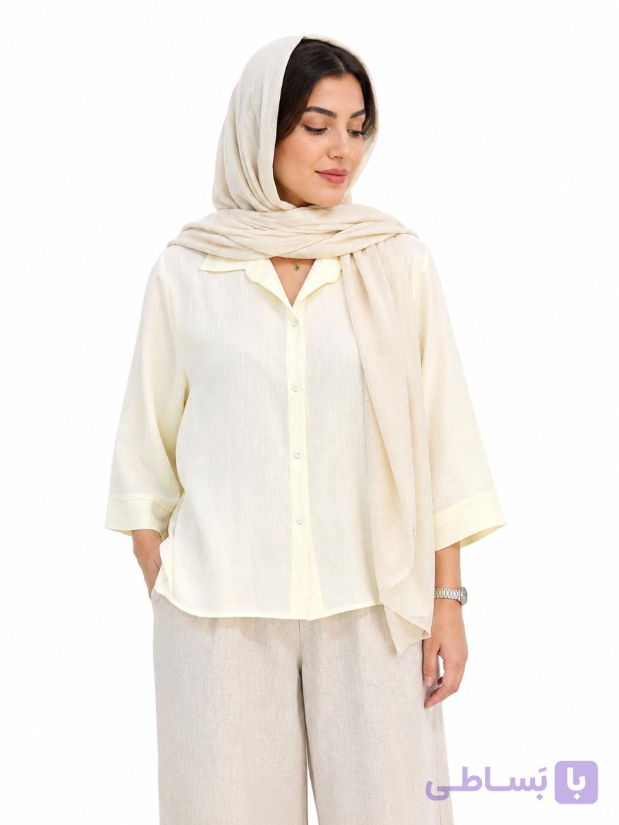 شومیز بیسیک باکسی دخترانه — تصویر 1