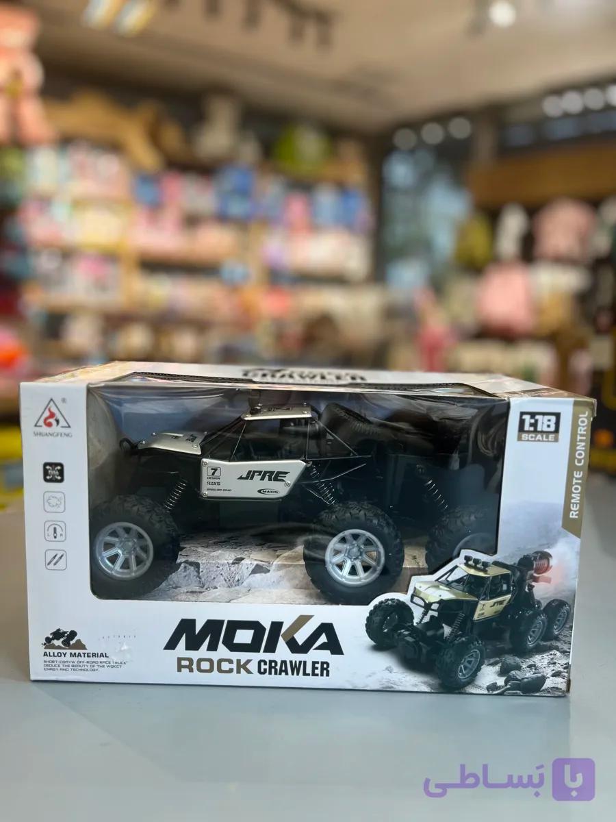 ماشین کنترلی  موکا راک کرالر مقیاس ۱:۱۸ – بدنه فلزی (Moka Rock Crawler)