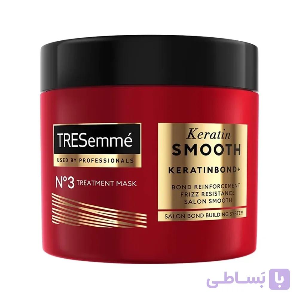 ماسک مو قرمز ترزمه مدل Keratin Smooth حجم 180 میل