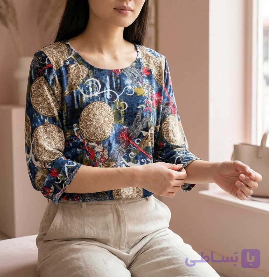 بلوز / تونیک زنانه طرح‌دار