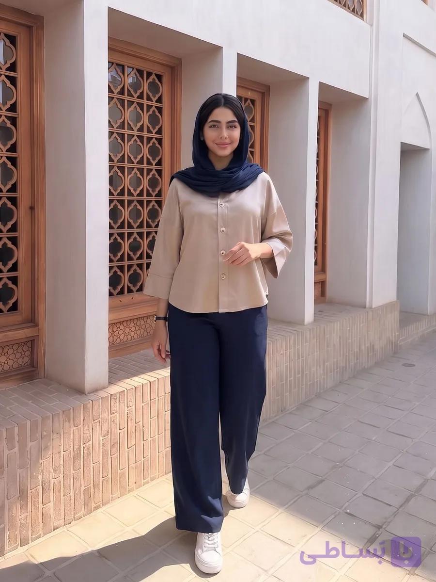 شومیز سیلک پنبه ای