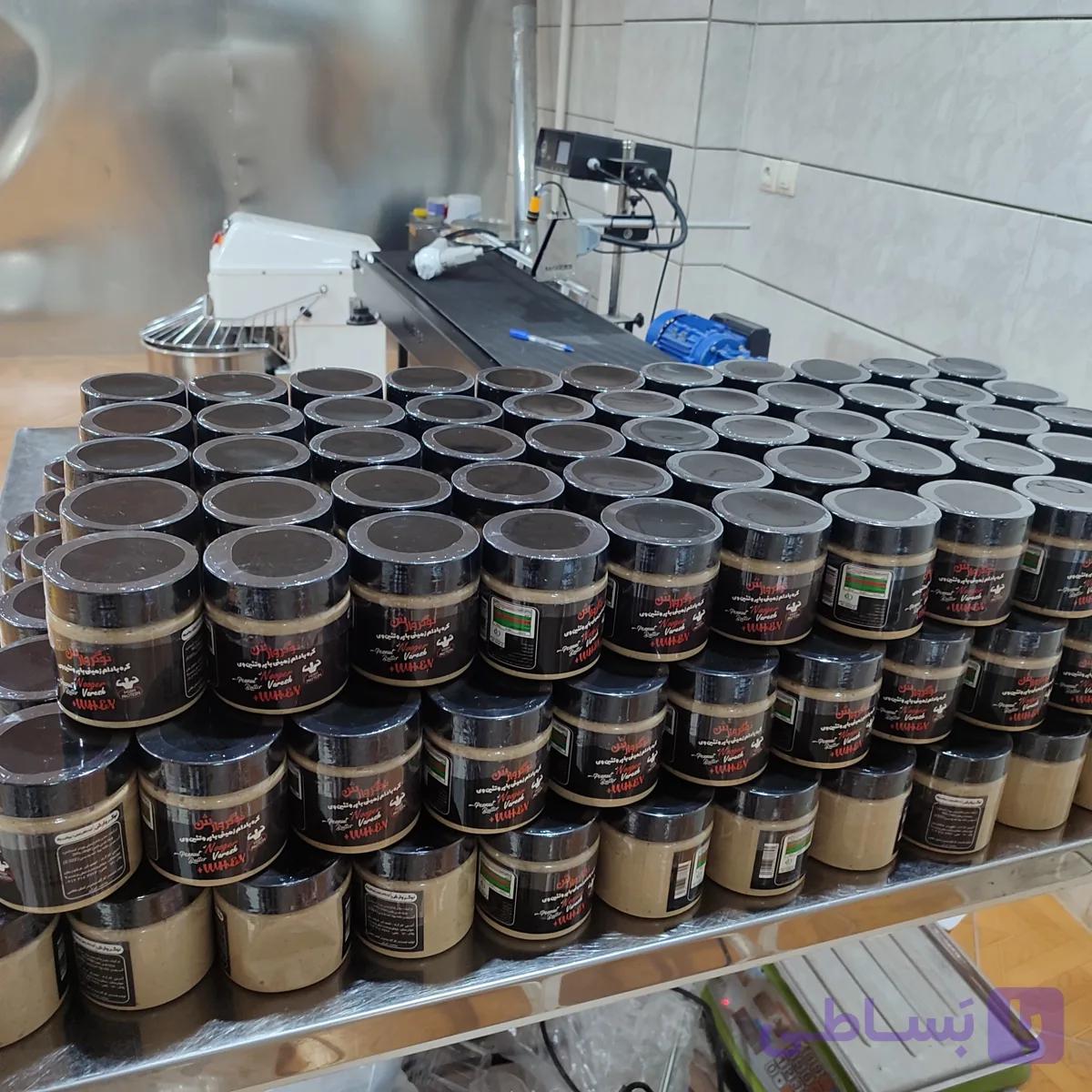 کره بادام زمینی پروتین وی ویژه ورزشکاران نوگروارش 1000 گرم