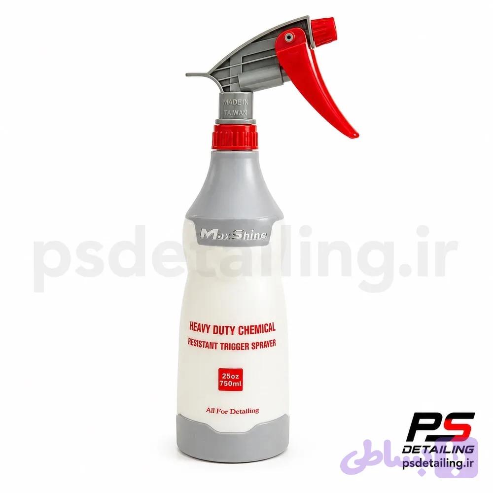 بطری اسپری مقاوم شیمیاییMaxShine Heavy Duty Chemical Resistant Trigger Sprayer