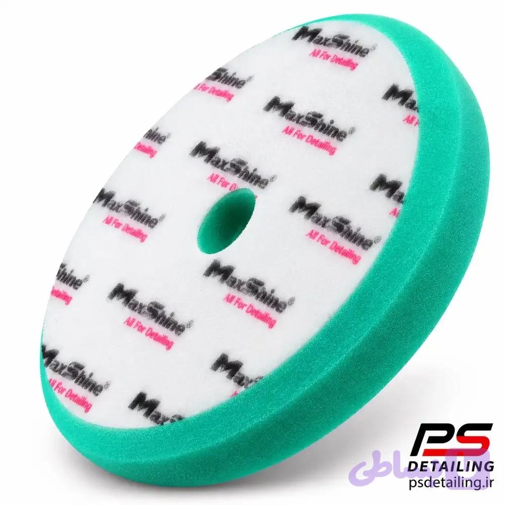 پدپولیش سبز مکس‌شاین ۶ اینچ – MaxShine Thin All Purpose Foam Pad Heavy Cutting — تصویر 1