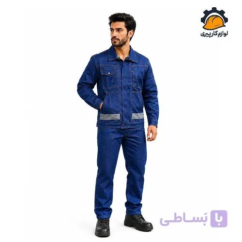 لباس کار کتان جین (لی) سپهر — تصویر 1