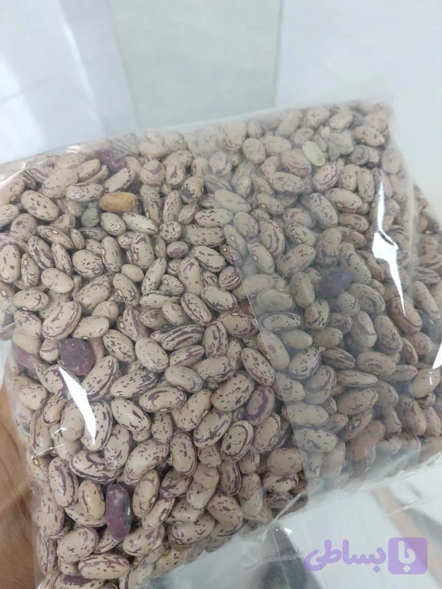 لوبیا چیتی صادراتی سرند شده 1کیلویی — تصویر 1