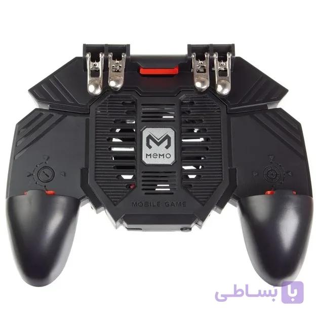 دسته بازی پاپجی مدل AK77 برند MEMO همراه فن و پاور بانک 4000
