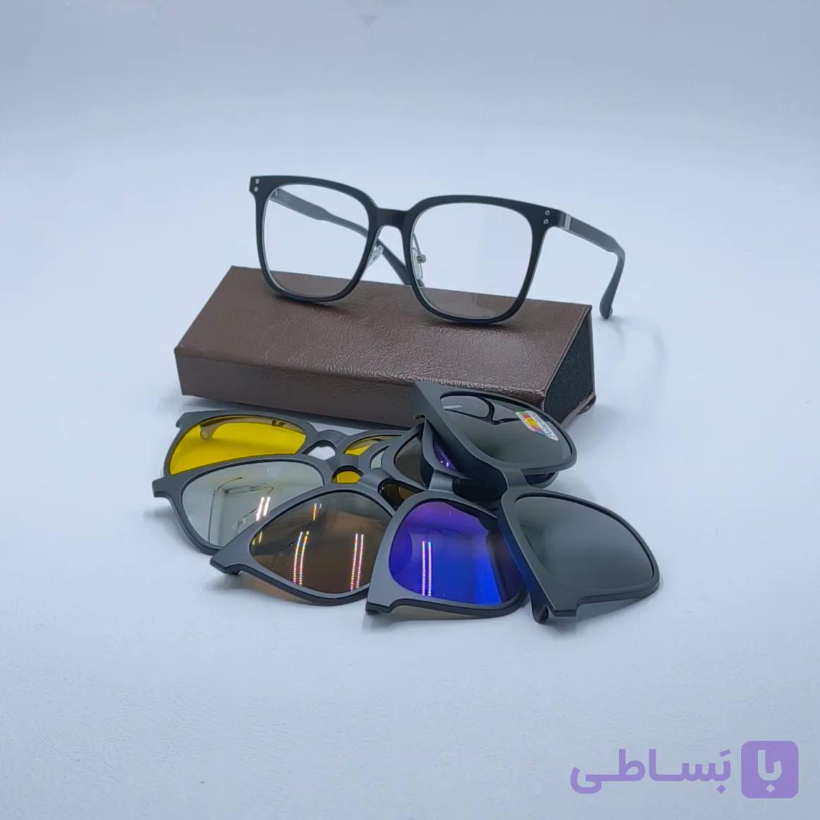 عینک طبی مگنتی پنج کاوره کد 5501