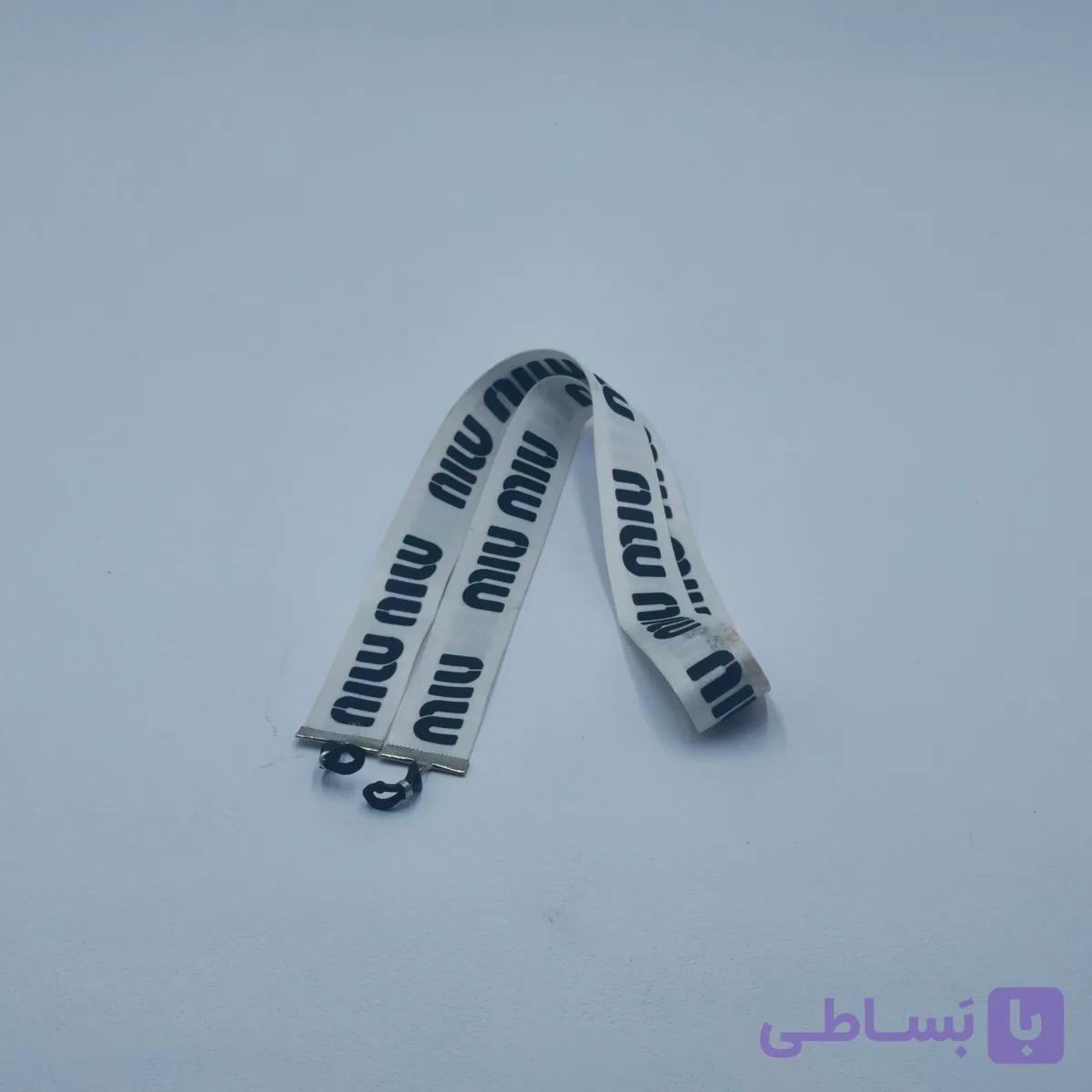بند عینک روبانی پهن مارکدار رنگی