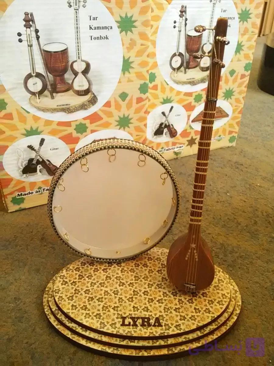 ماکت سه تار و دف