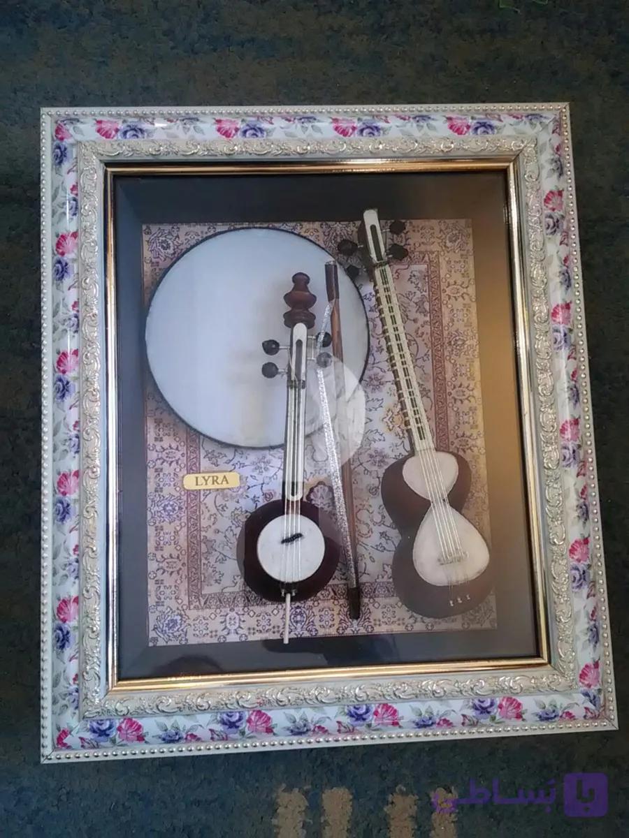 ماکت تار و دف قاب شده