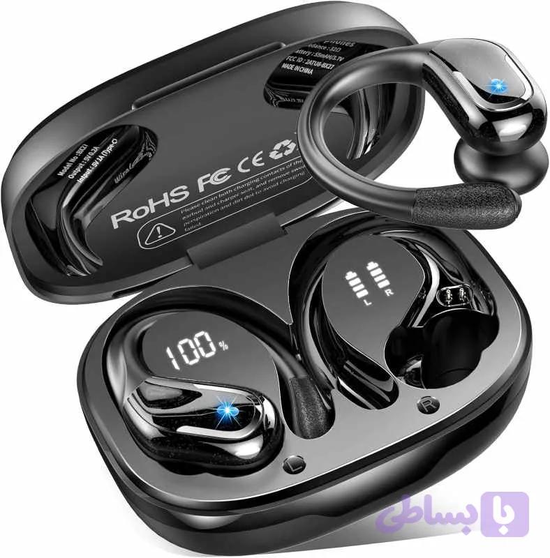 هدفون‌ القایی بی‌سیم Rulefiss مدل BX27 بلوتوث نسخه ۵.۴ — تصویر 1