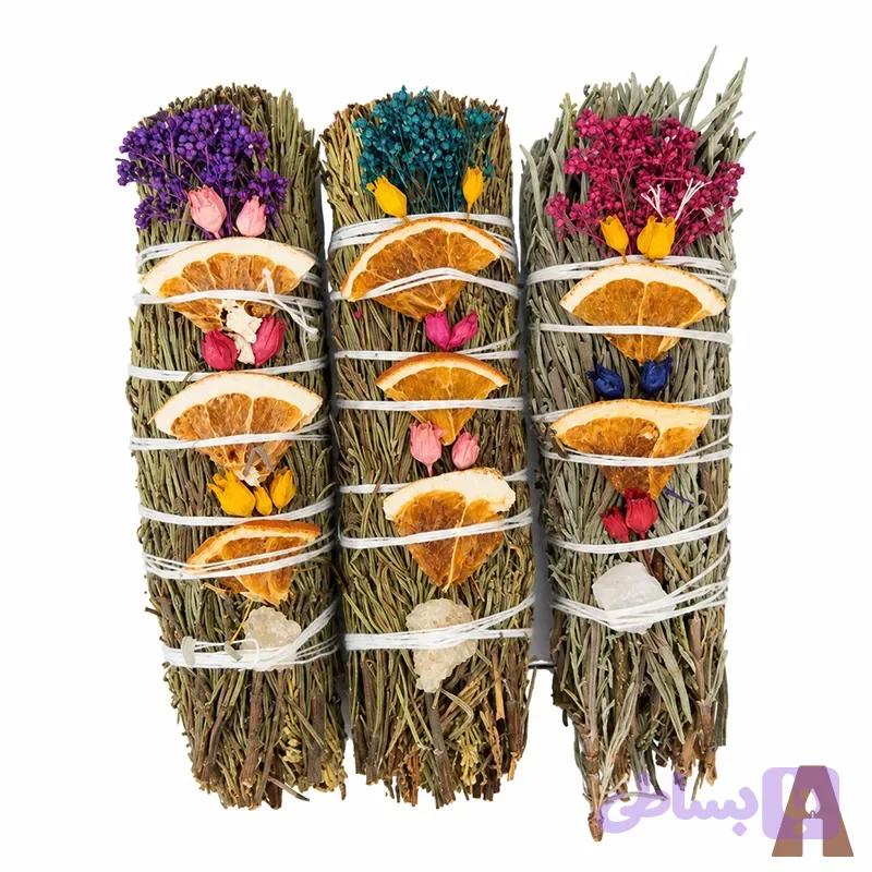 اسماج گیاهی دست‌ساز طبیعی مناسب پاکسازی و خوشبو کردن فضا — تصویر 1