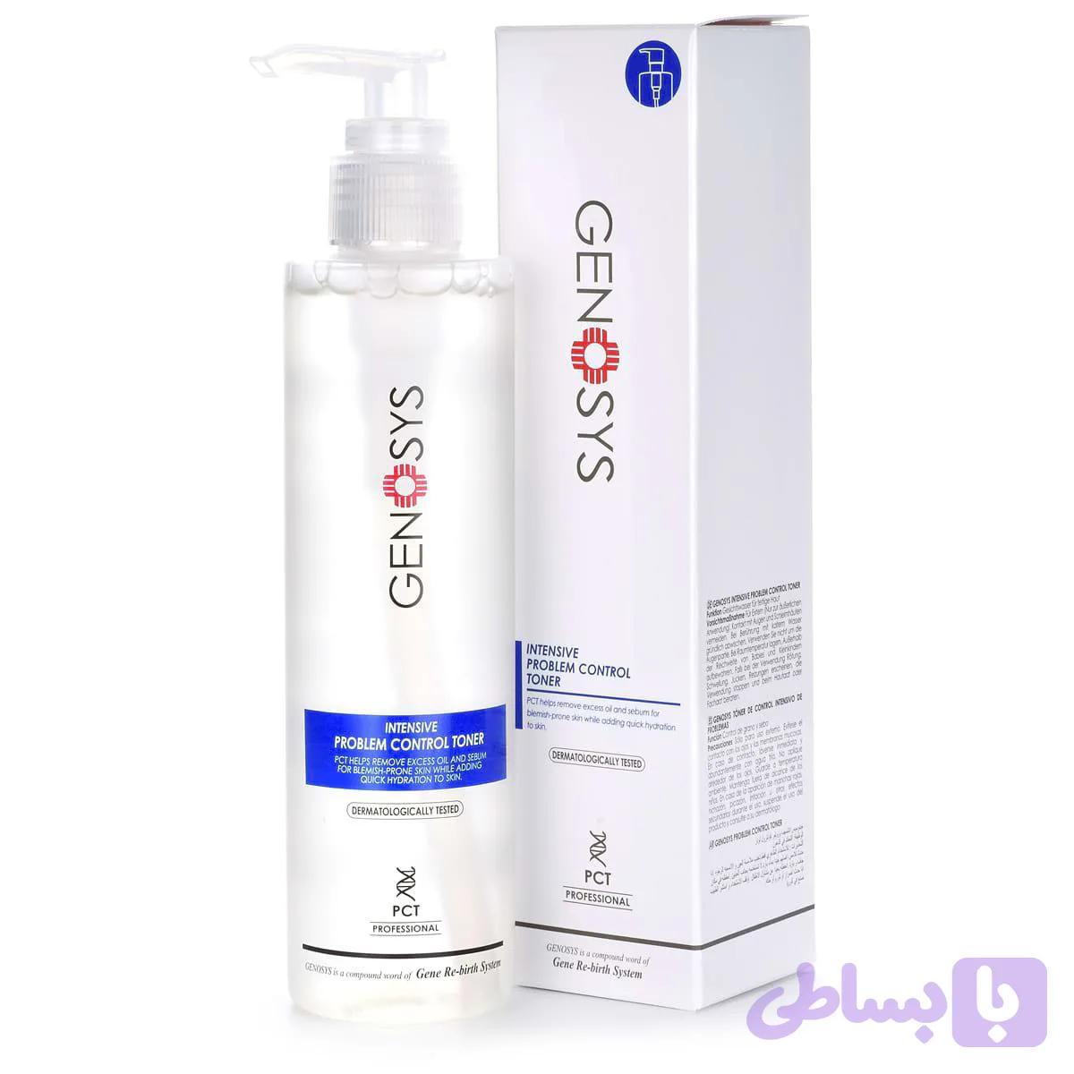 تونر پوست چرب PCT ژنوسیس (200ml_500 ml)