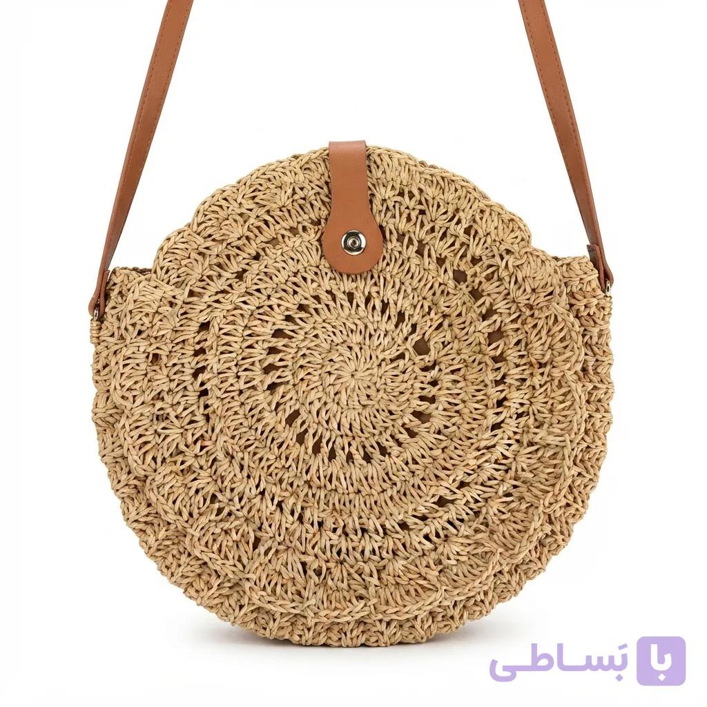 کیف دوشی دوار دکمه دار ۳
