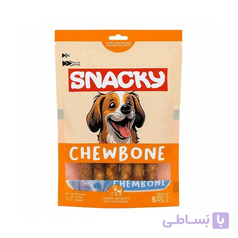 تشویقی سگ اسنکی کرانچی با طعم مرغ Snacky Crunchy Munchy