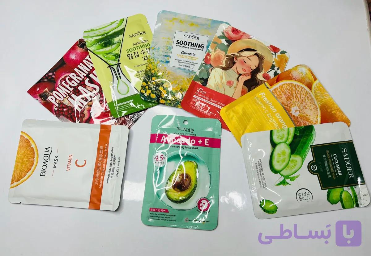 ماسک ورقه ای وارداتی