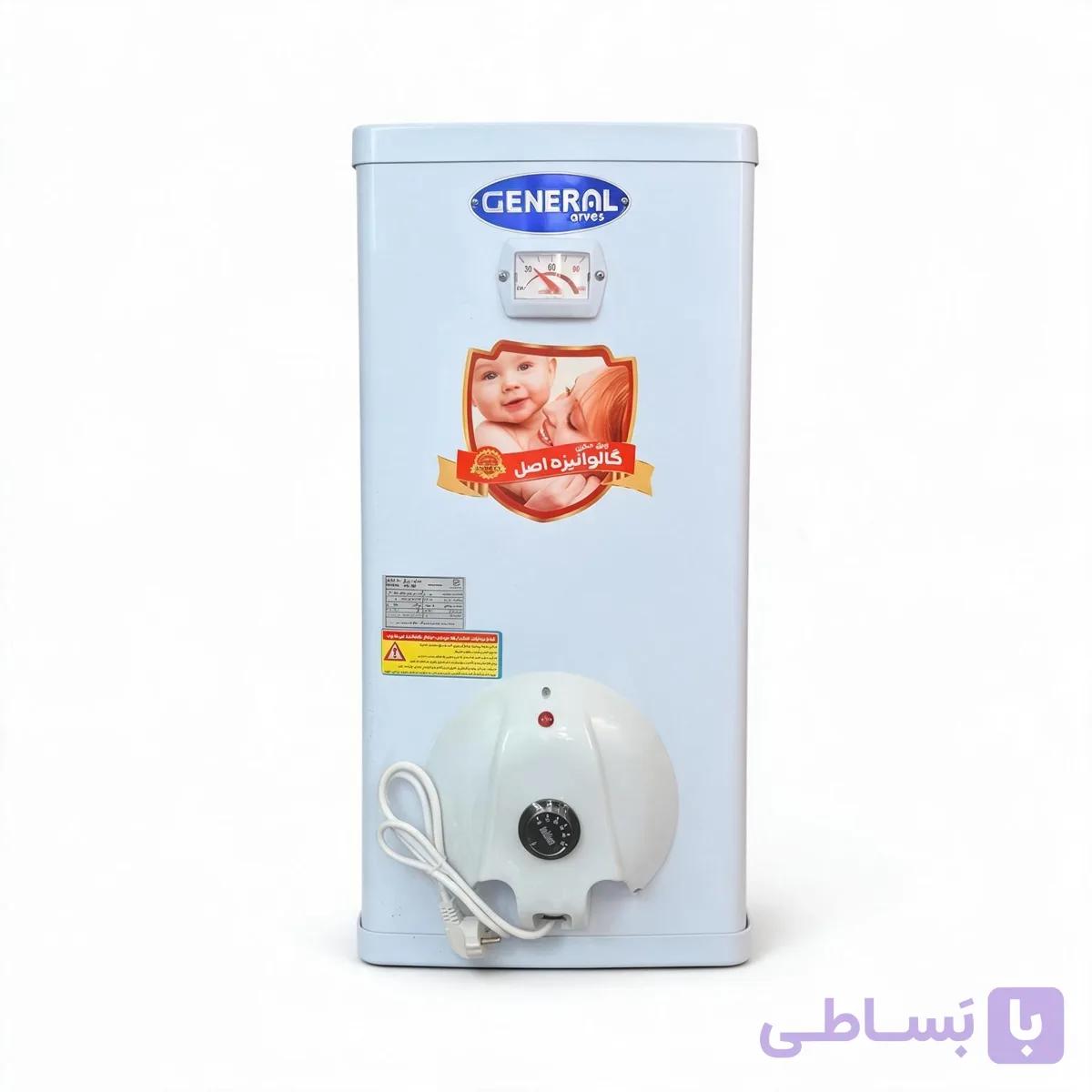 آبگرمکن برقی ۸۰ لیتری جنرال آروس مدل AS-80 (دیواری) — تصویر 1