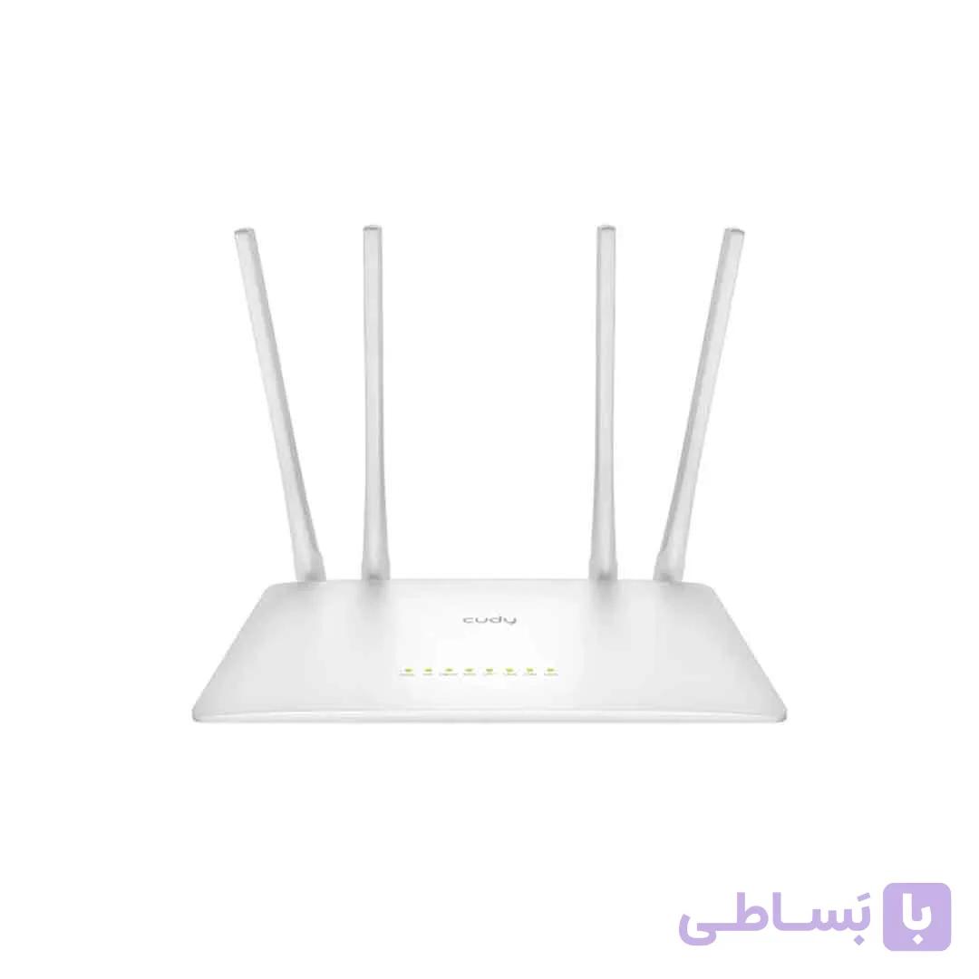 روتر بی سیم و دوباند AC1200 کودی مدل CudyWR1200 — تصویر 1