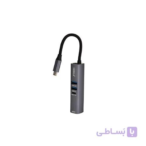 هاب 7 پورت HISKA HR 53 TYPE C — تصویر 1