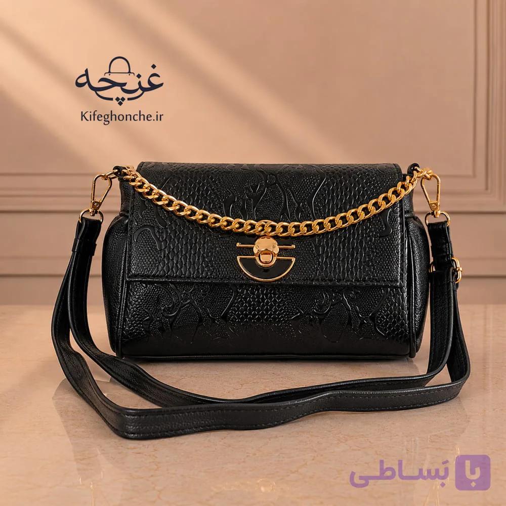 کیف مجلسی زنانه مدل غنچه — تصویر 1