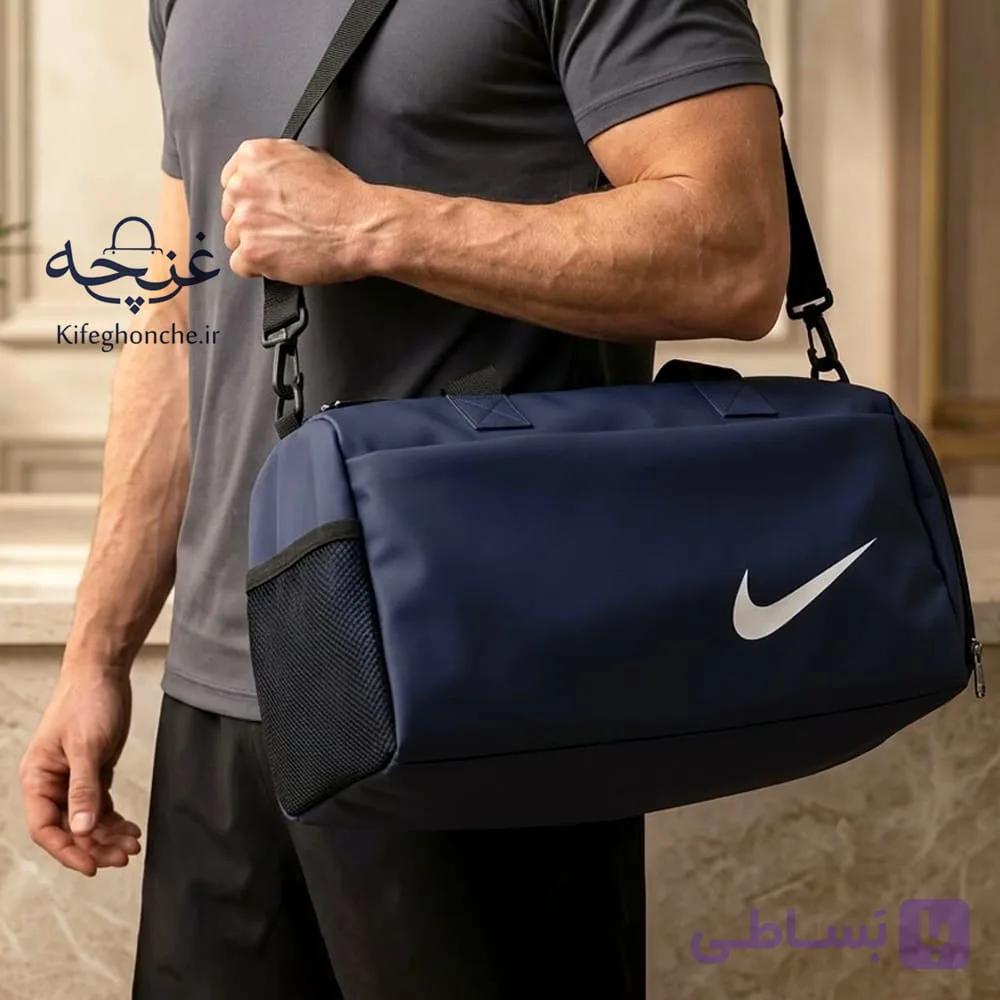 ساک ورزشی سه کاره نایک جاکفشی دار (متریال باکیفیت و ضد آب) — تصویر 1