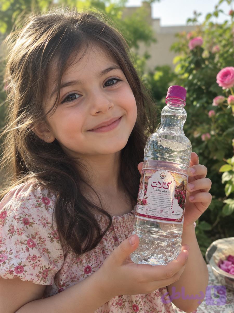 گلاب دو آتیشه سنگین گلاب میثم کاشان | ۱۰۰٪ طبیعی و معطر