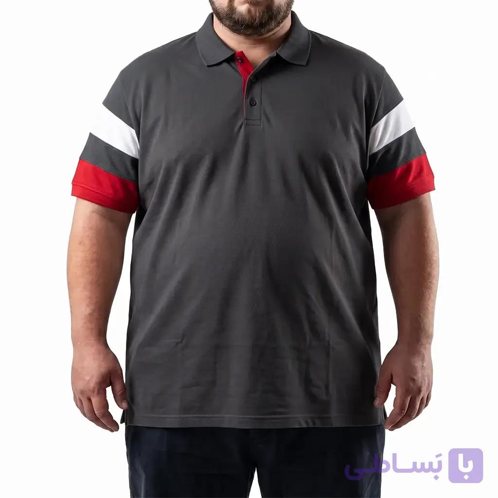 پولوشرت جودون لاکرا The one سوپر سایز مردانه تپلی P.A – کد 9705 — تصویر 1