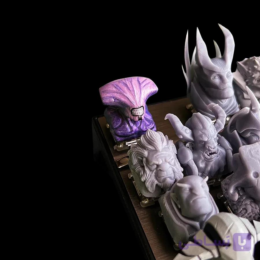 کیکپ کاستوم کیبورد مکانیکال طرح هیرو دوتا 2 – Faceless Void
