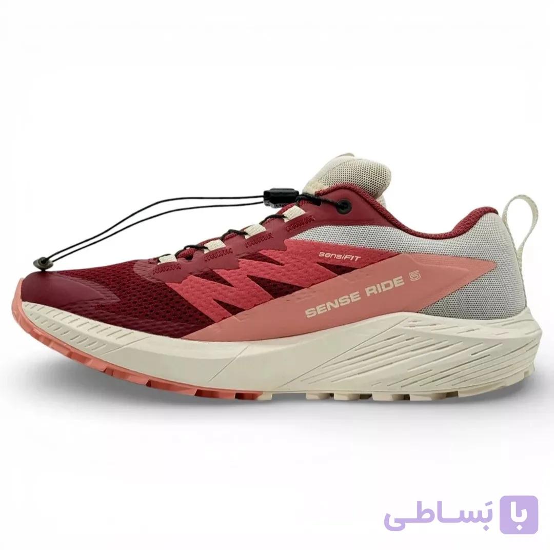 کفش زنانه سالومون مدل Salomon Sense Ride 5 Gore-tex Peach Women Shoes