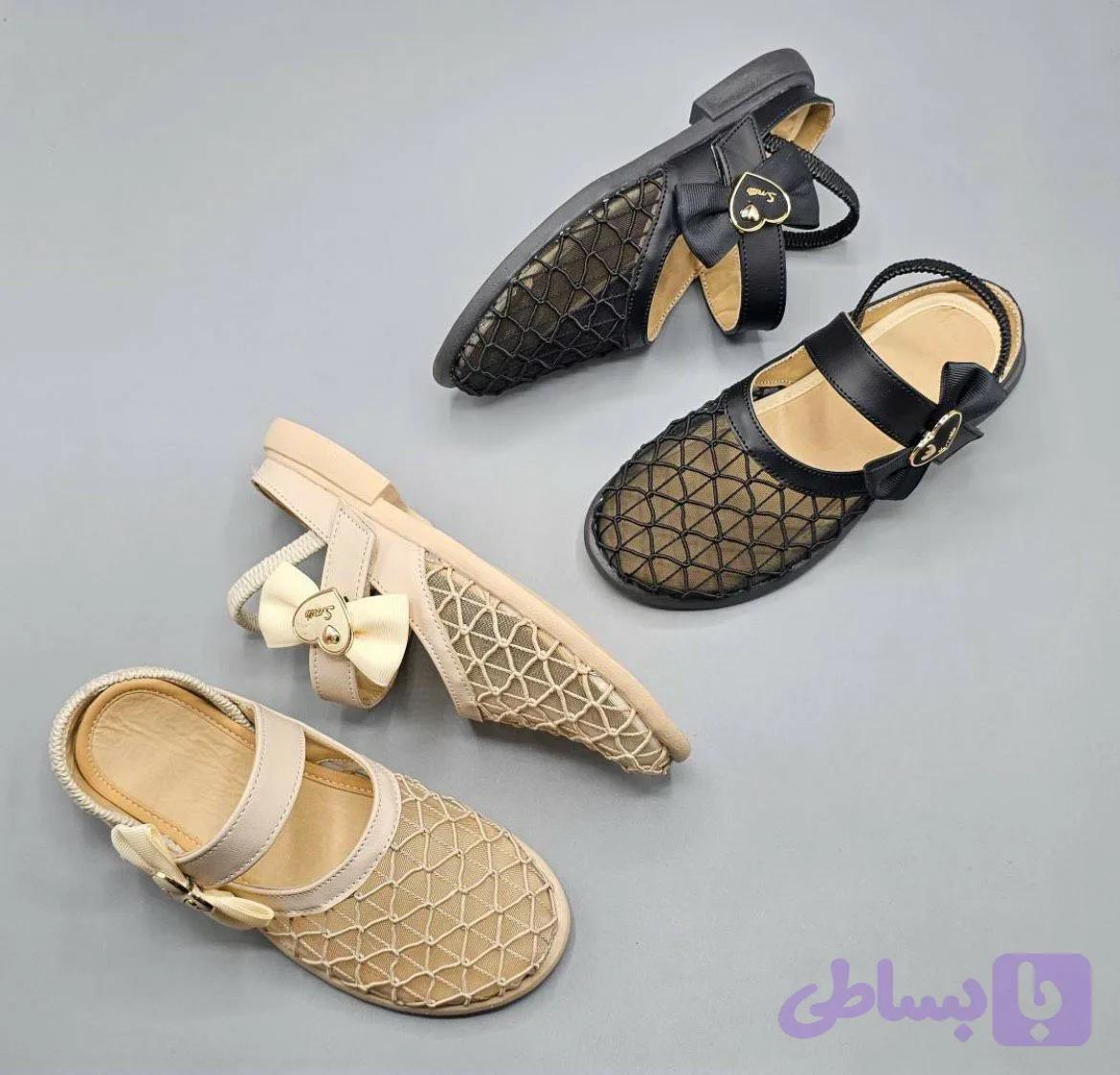 صندل توری دخترانه