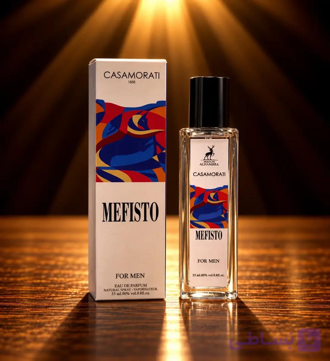 عطر ادکلن کازاموراتی مفیستو الحمبرا ۳۵ میل مردانه — تصویر 1