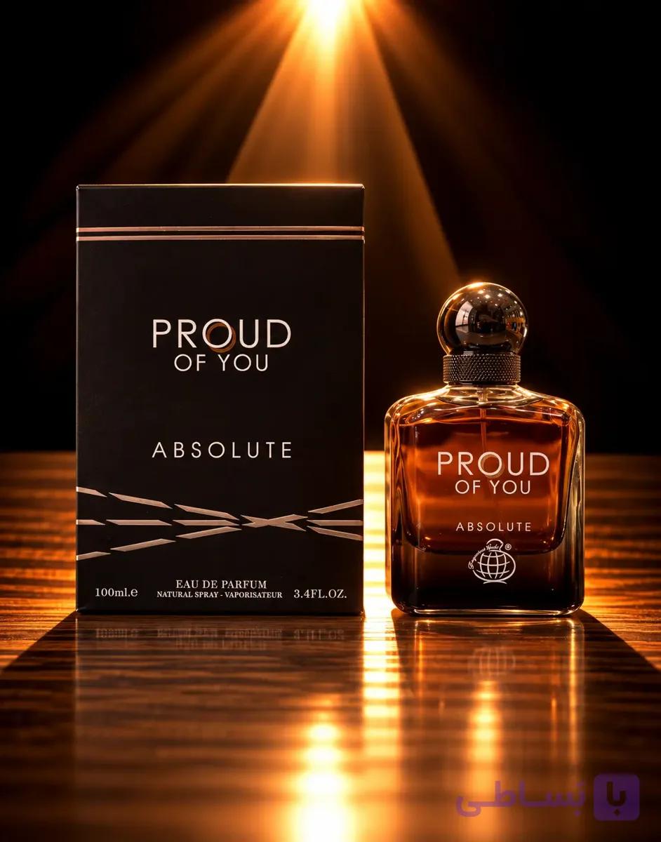 عطر ادکلن پرود آف یو ابسولوت (استرانگر ویت یو ابسولوتلی) فرگرانس ورد ۱۰۰ میل — تصویر 1