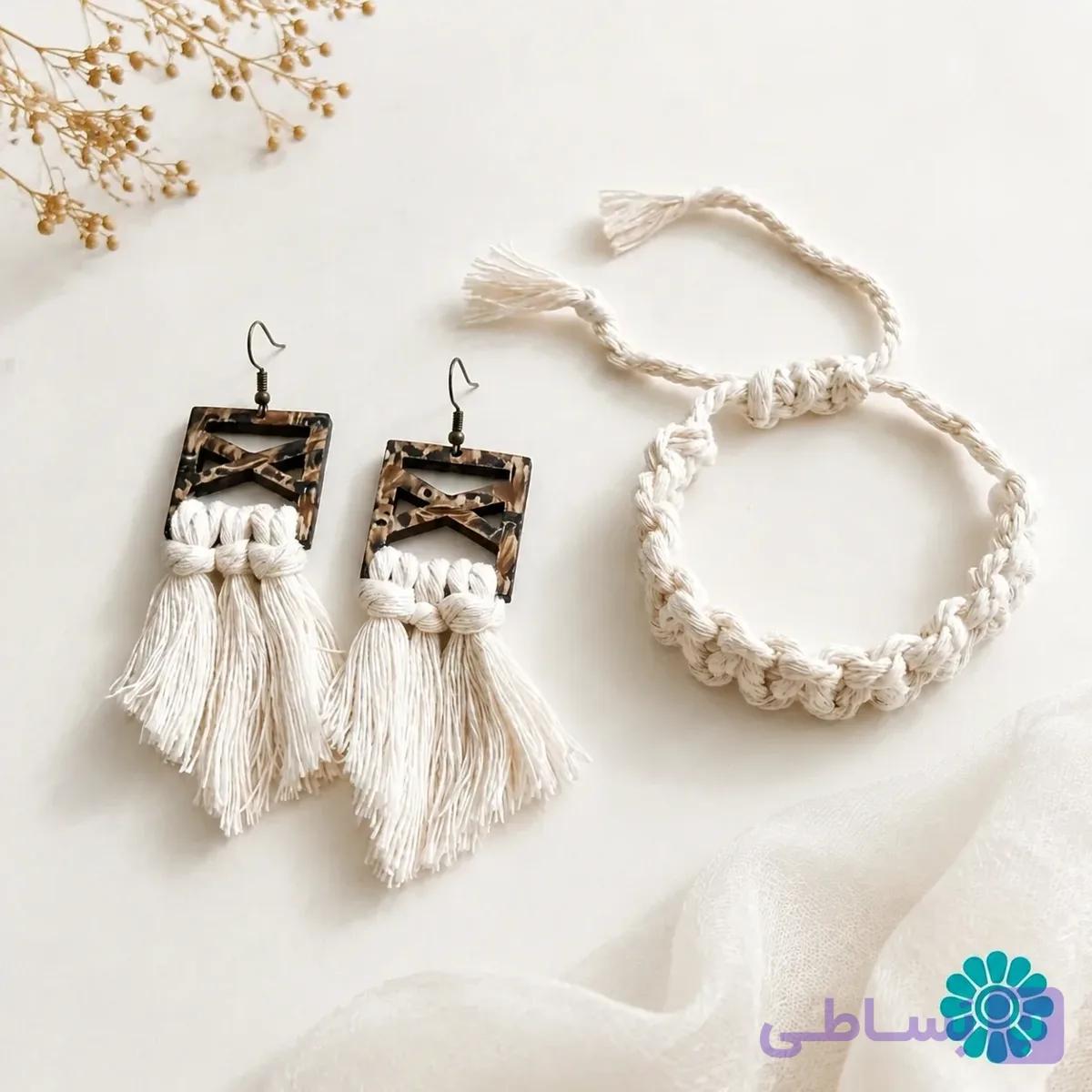نیم ست دستبند و گوشواره "تماشا"