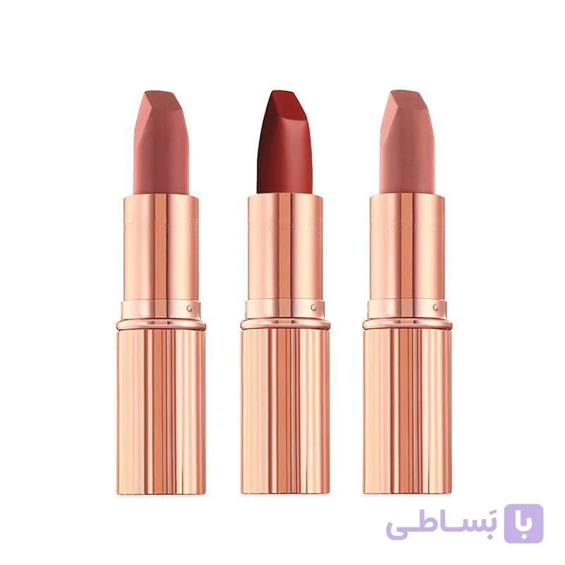 رژ لب جامد شارلوت تیلبری پک 3 عددی — تصویر 1