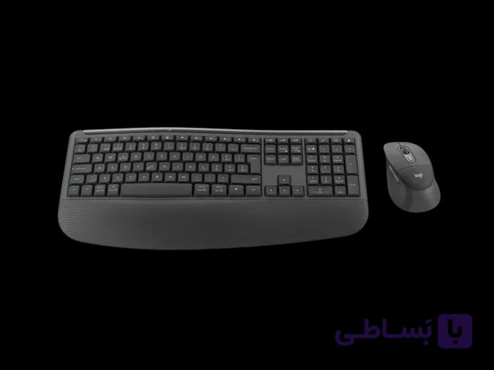Logitech Signature Comfort Plus MK880 Wireless Keyboard — تصویر 1